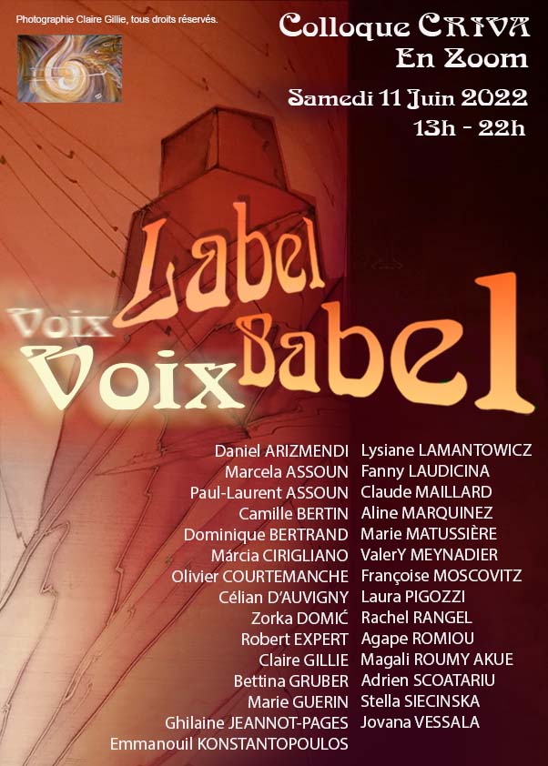 Voix label voix babel flyer