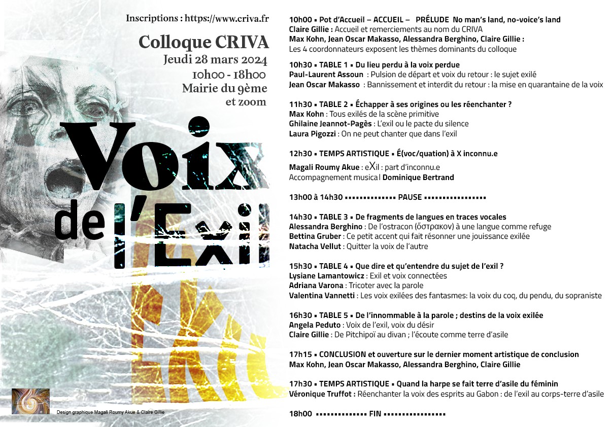 CRIVA Les voix de lExil affichenoms light