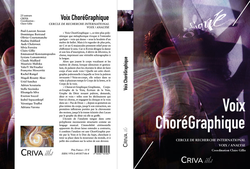 CRIVA Voix Chorégraphique couv